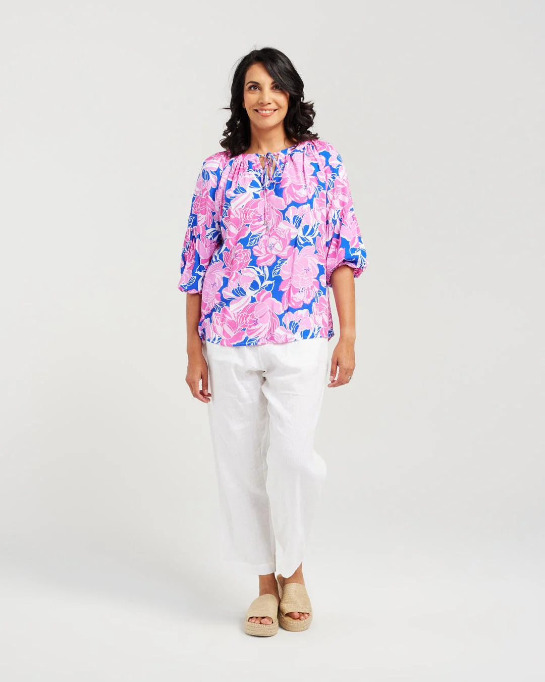 Blackstone Emma Top- Super Pink - Image 4