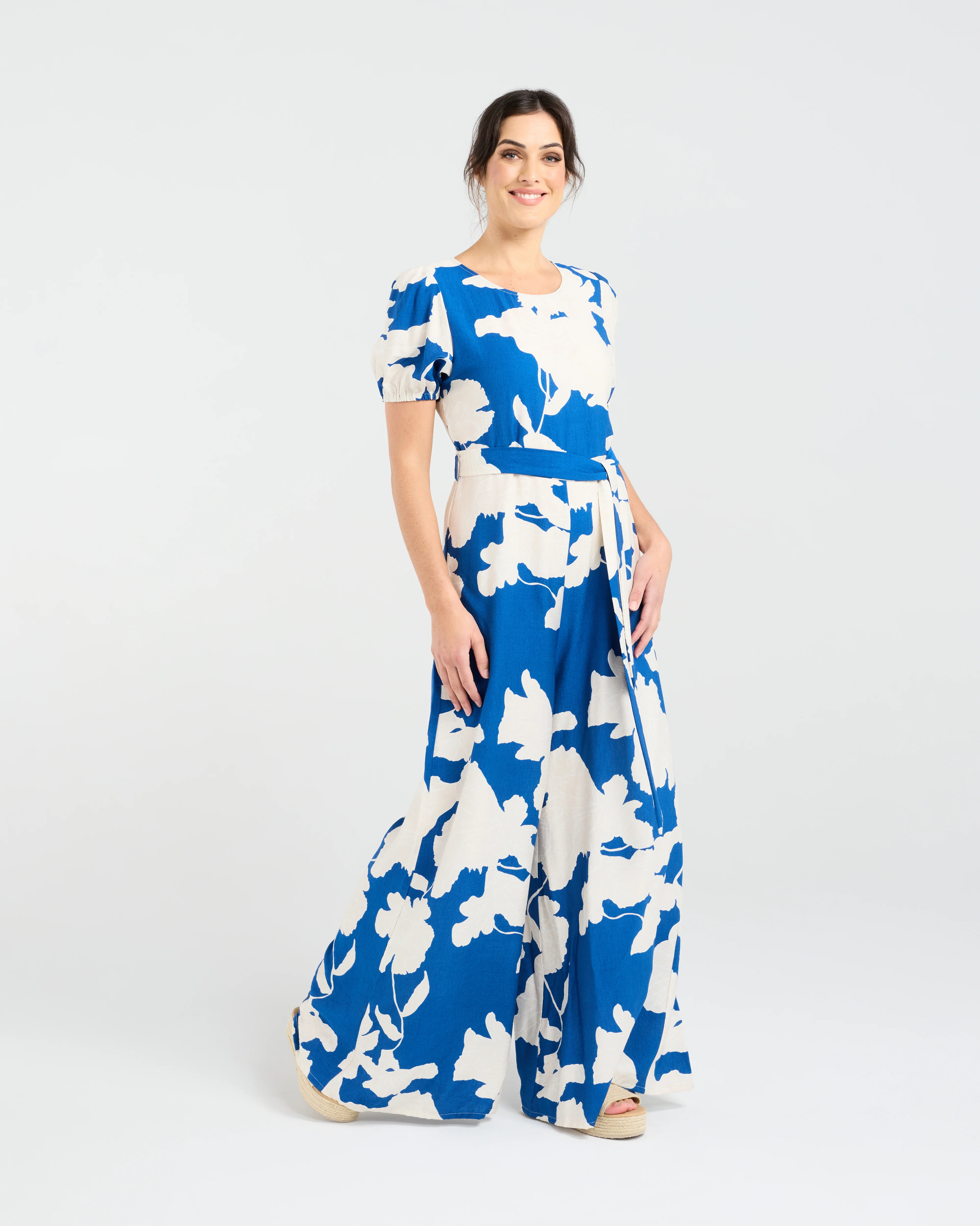 Blackstone Juliana Jump Suit - Blue - Image 2