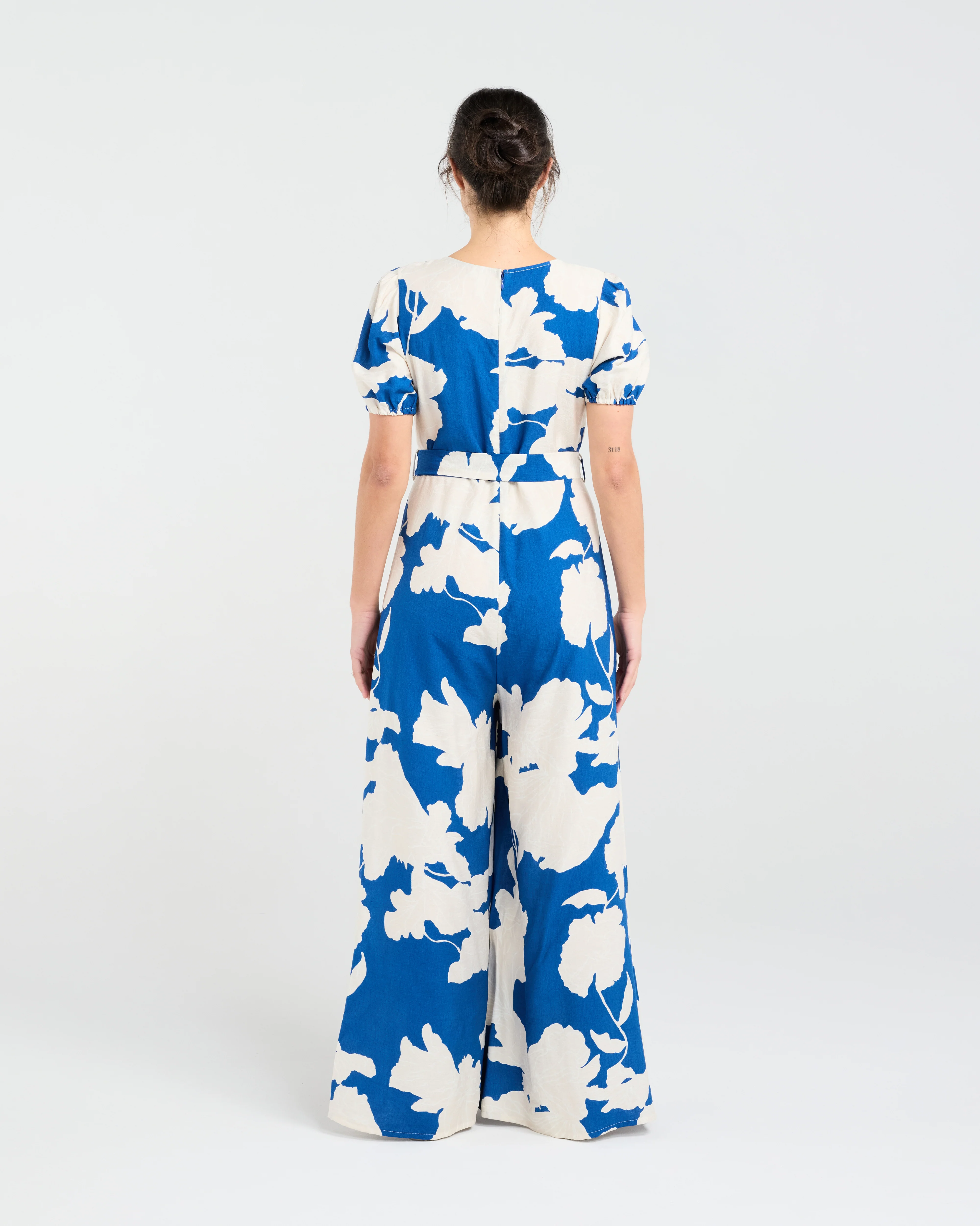 Blackstone Juliana Jump Suit - Blue - Image 4