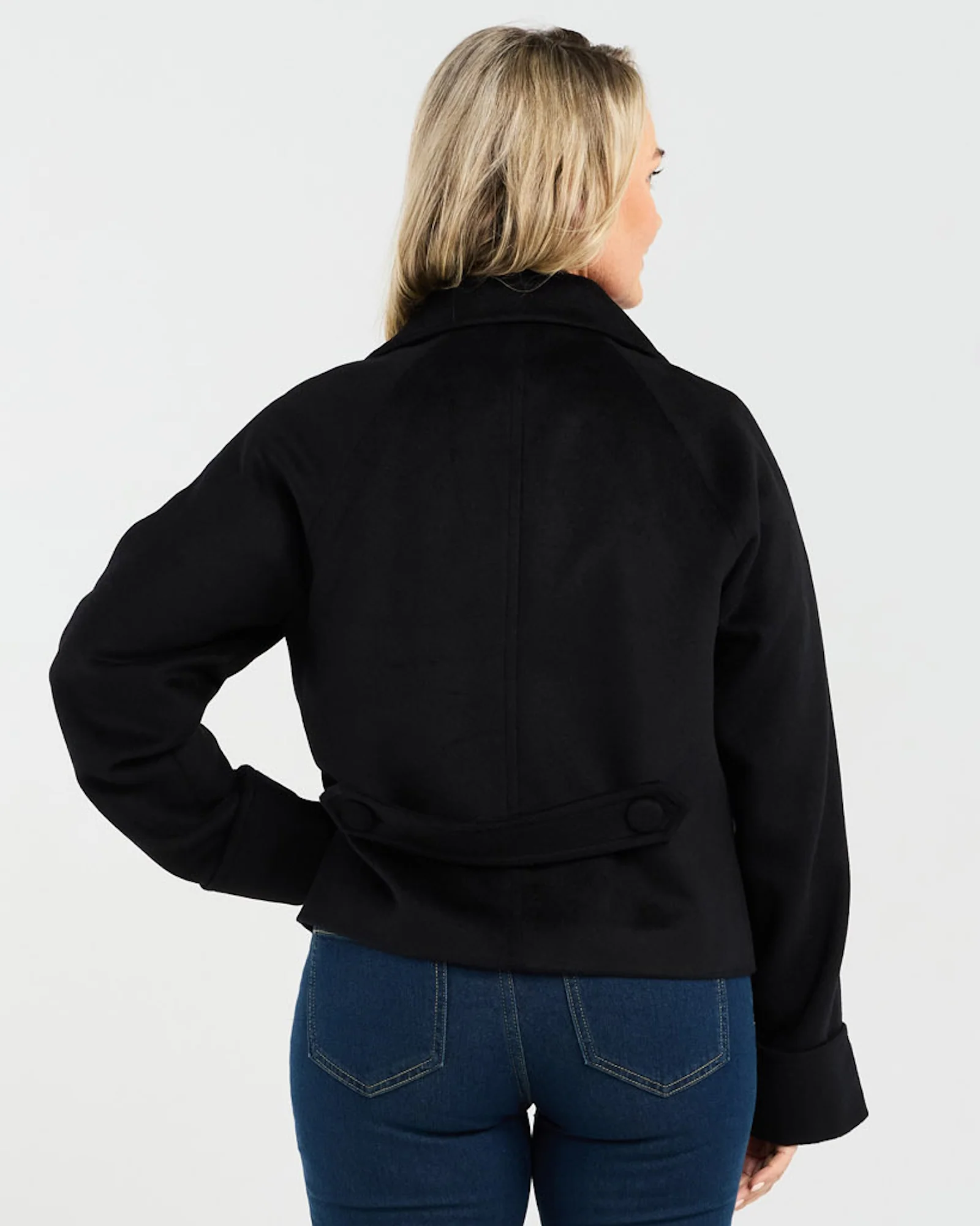 Blackstone Kate Crop Pea Coat - Image 2