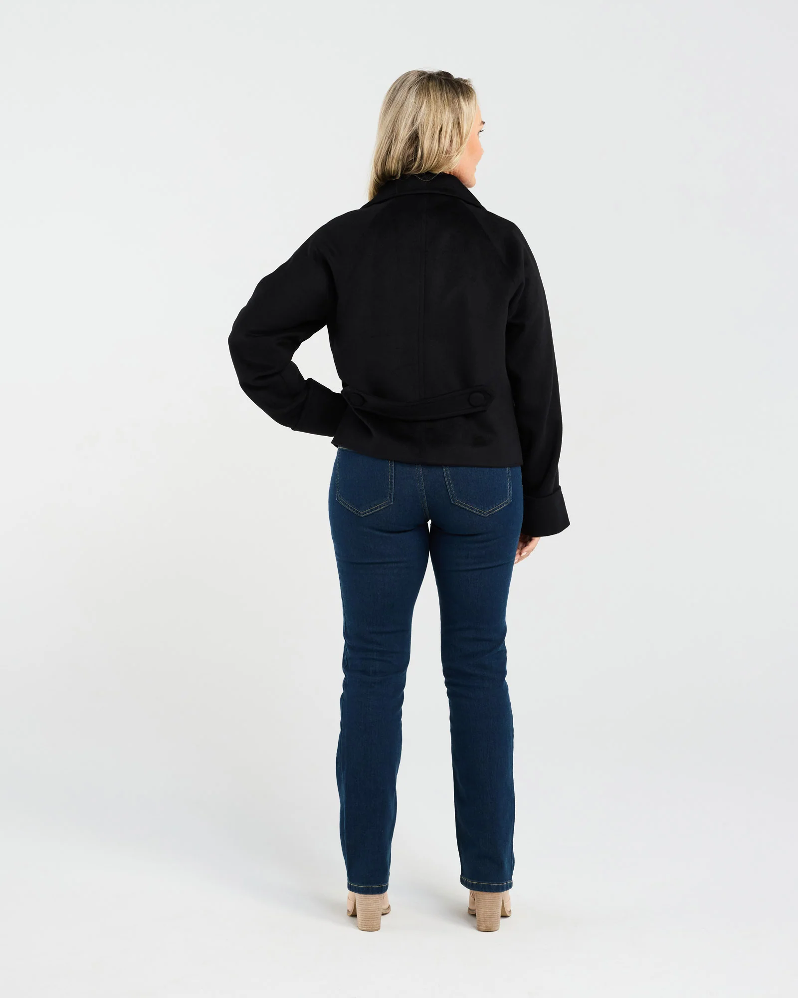 Blackstone Kate Crop Pea Coat - Image 5