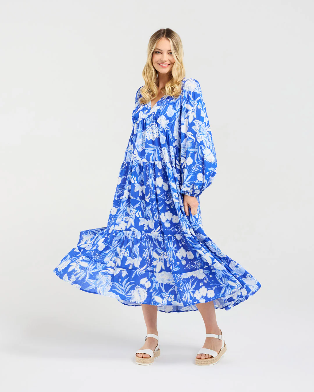 Blackstone Liana Dress - Blue - Image 2