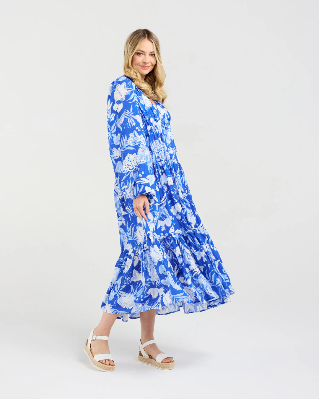 Blackstone Liana Dress - Blue - Image 4
