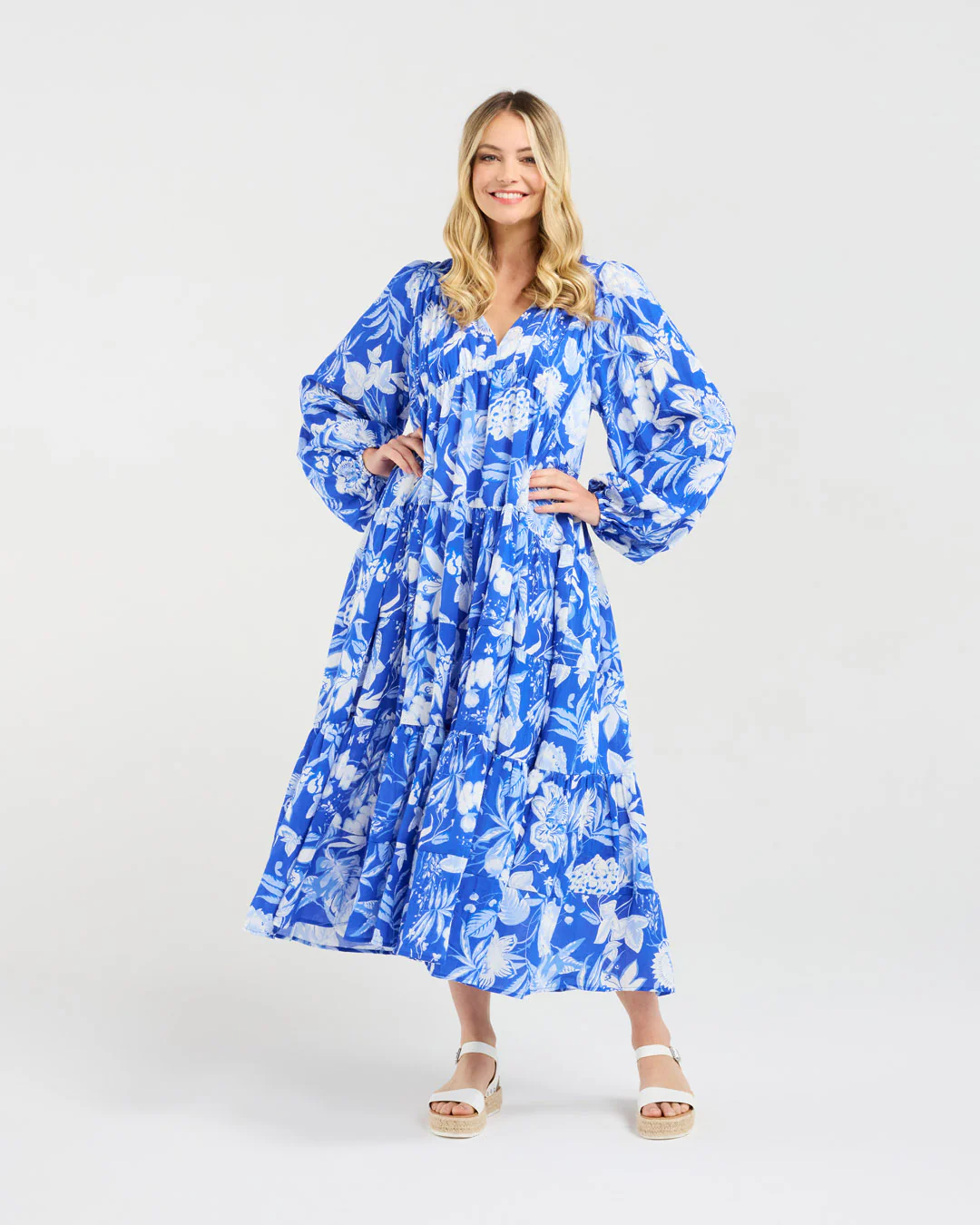 Blackstone Liana Dress - Blue - Image 7