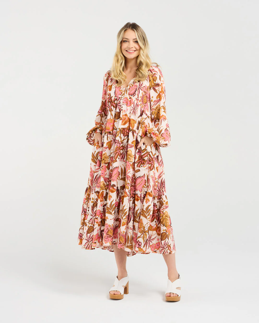 Blackstone Liana Dress - Pink