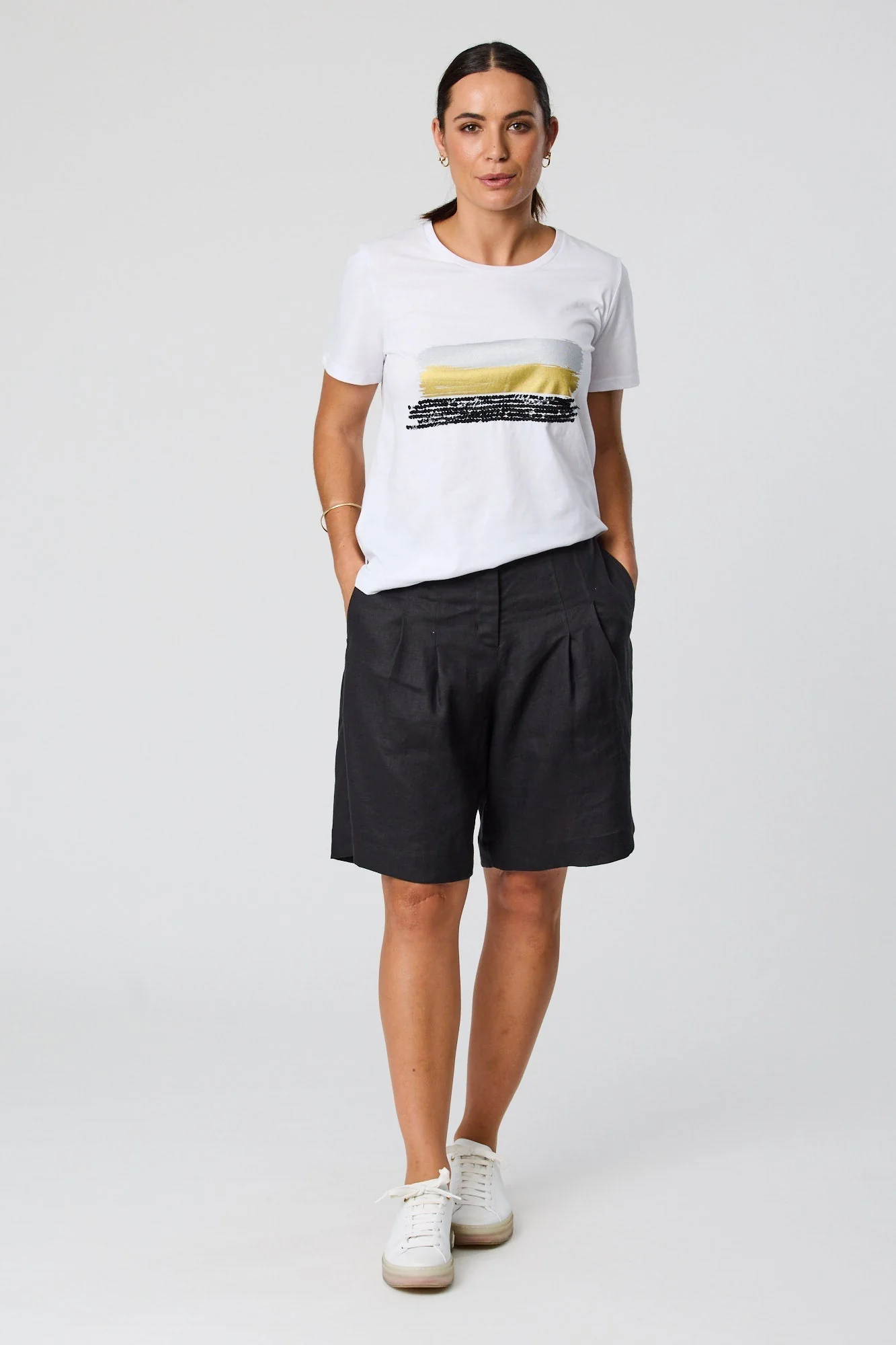 Blackstone Pleat Short - Grey