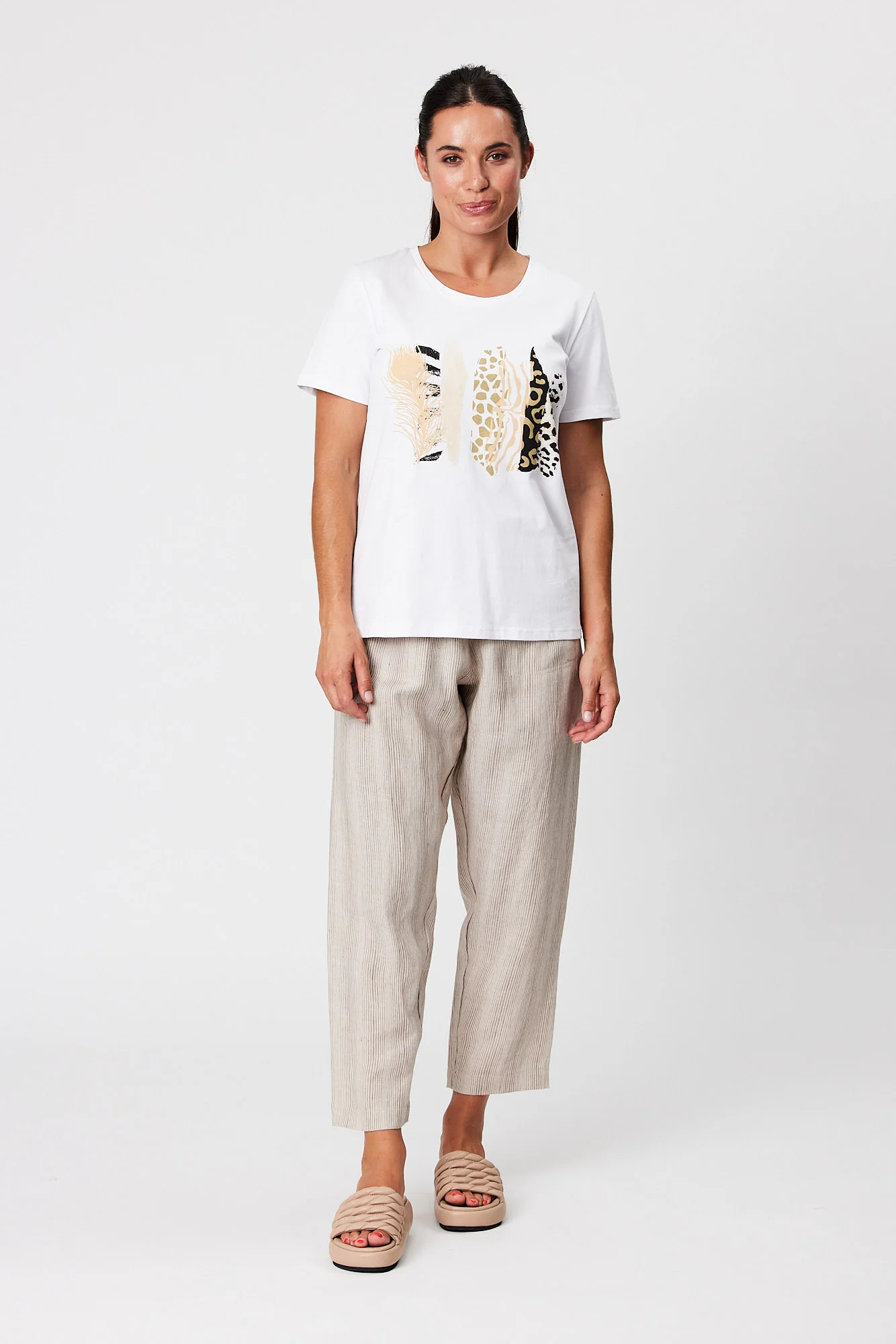 Blackstone Tee Shirt White - Image 3