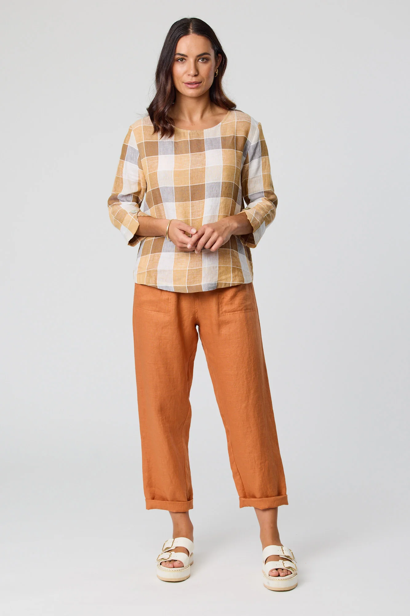 Blackstone Top - Saffron - Image 3