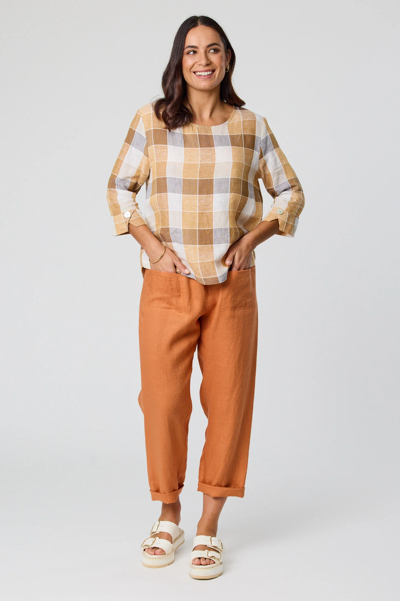 Blackstone Top - Saffron - Image 4