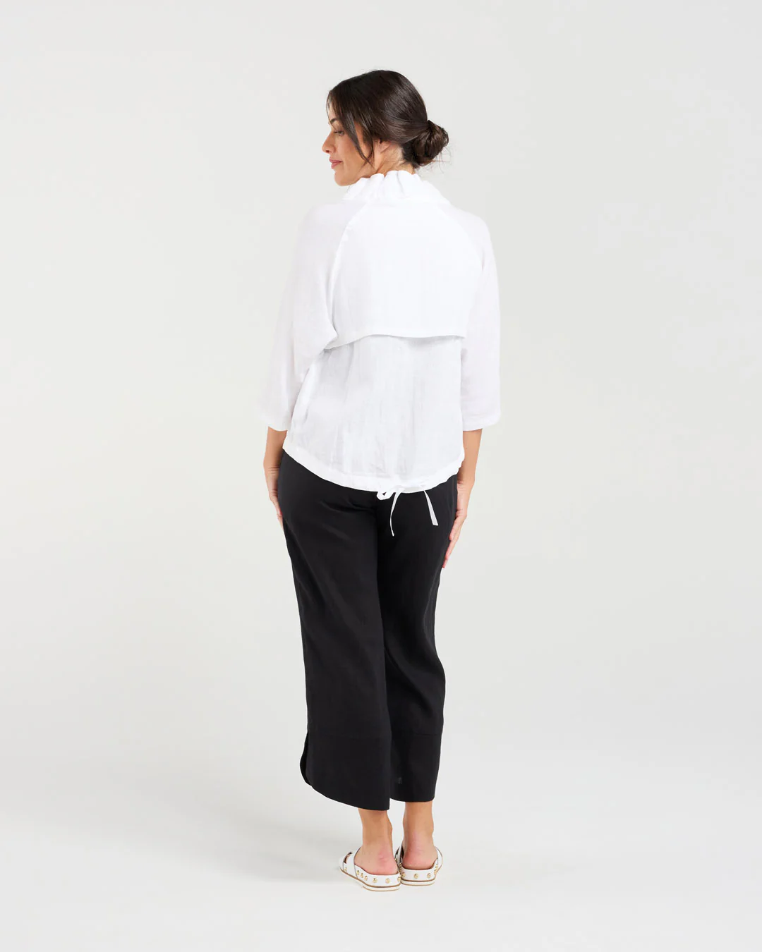 Blackstone Victoria Zip Jacket - White - Image 4