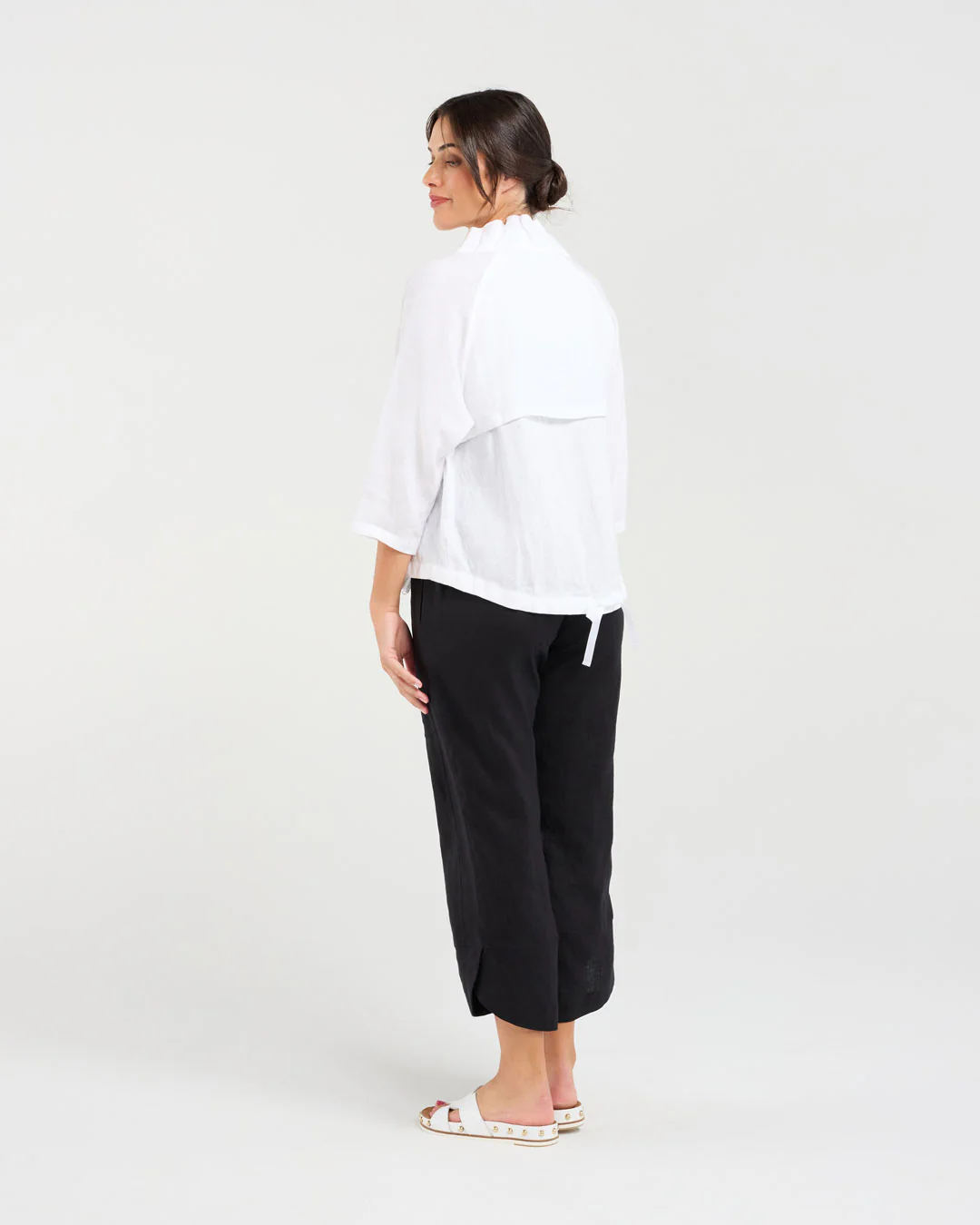 Blackstone Victoria Zip Jacket - White - Image 7