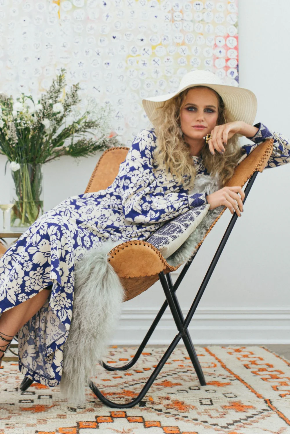 Toby Botticelli Dress - Jillian Blue - Image 3