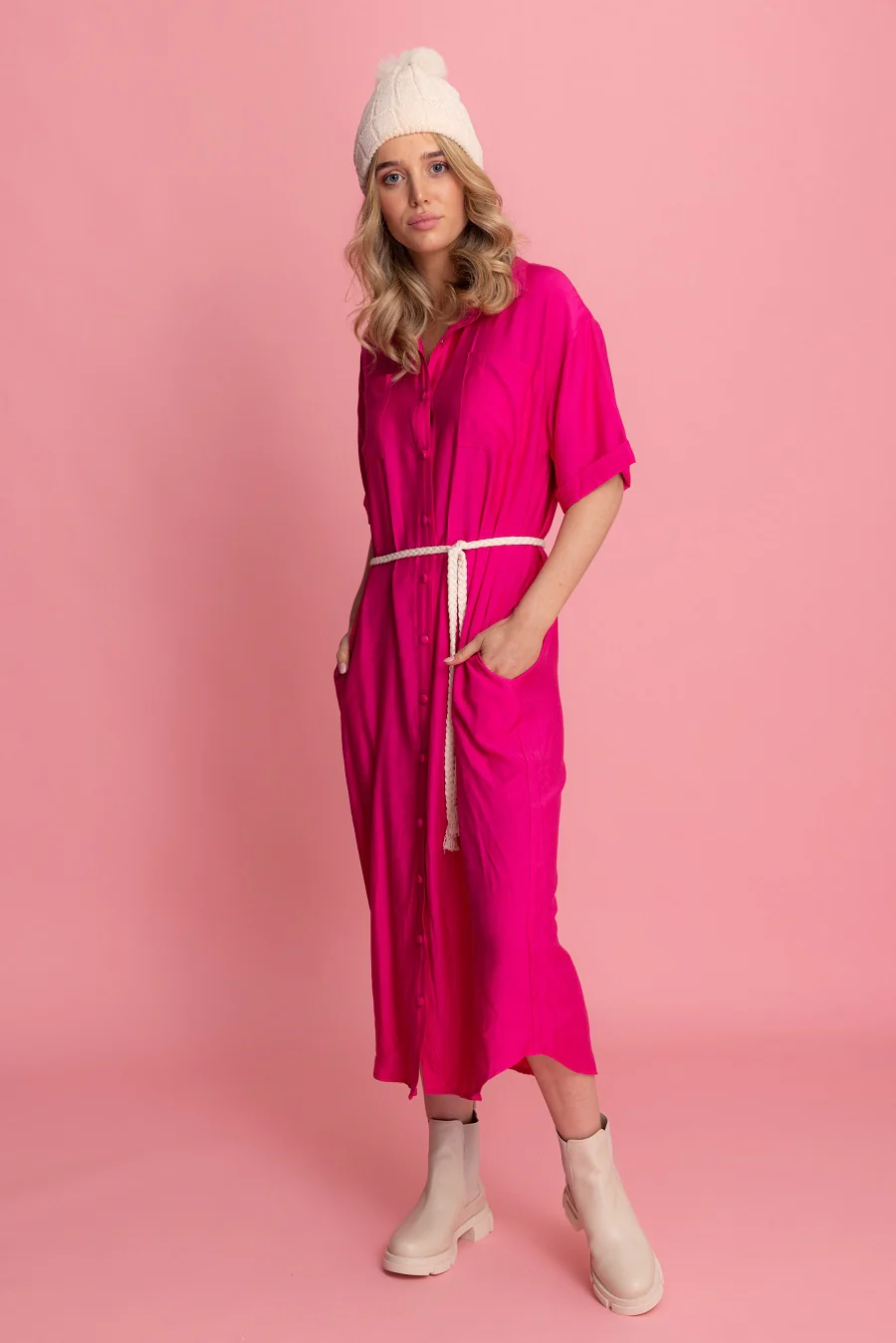 Charlo Angel Shirt Dress - Image 2