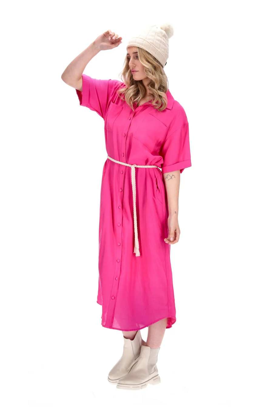 Charlo Angel Shirt Dress - Image 3