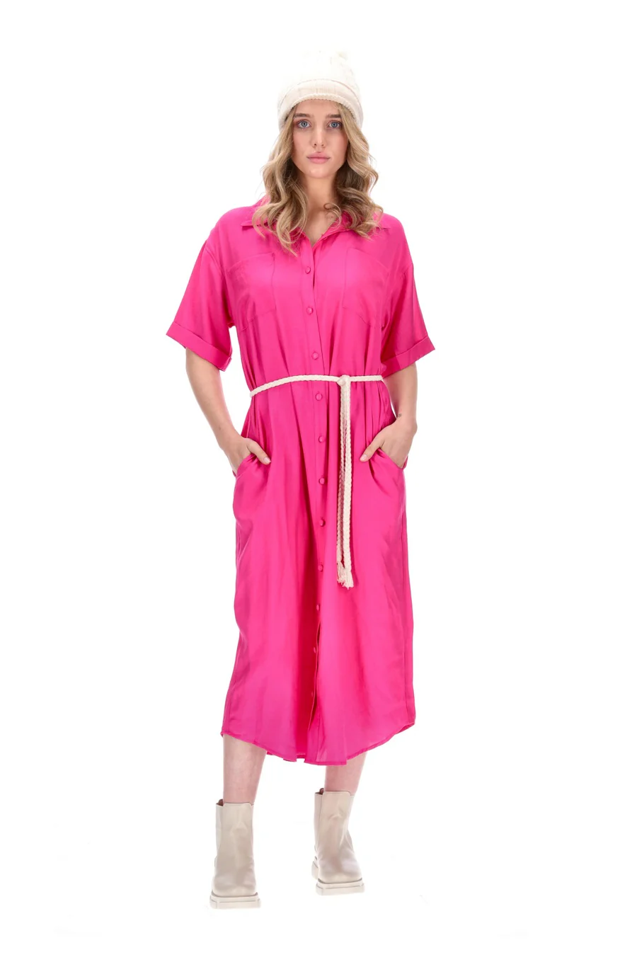 Charlo Angel Shirt Dress - Image 5
