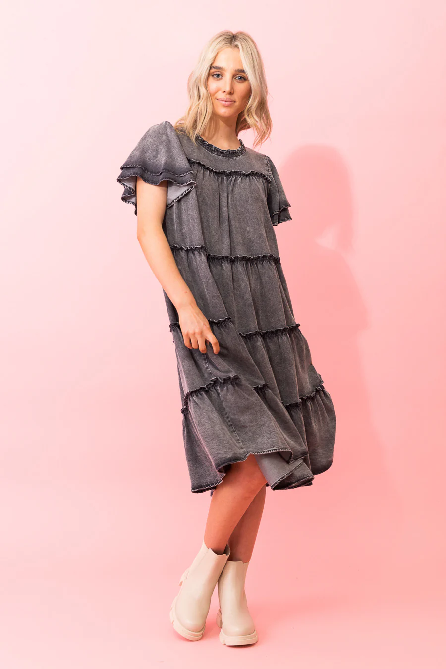 Charlo Arianna Dress - Black