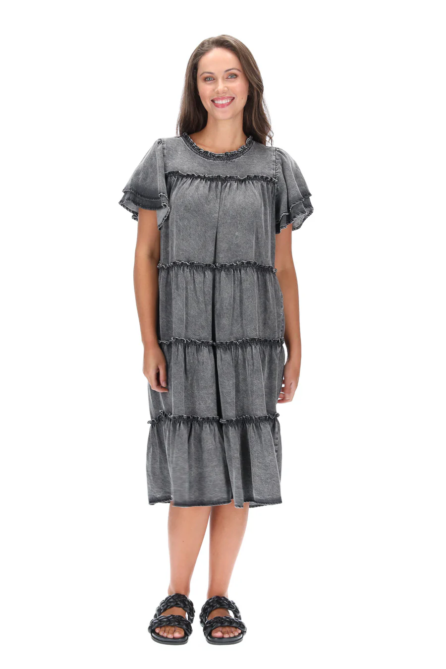Charlo Arianna Dress - Black - Image 6