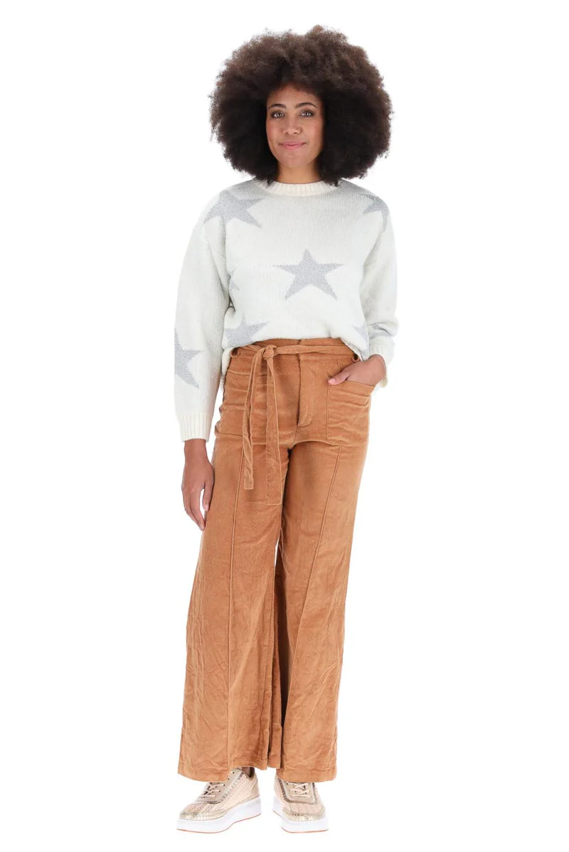 Charlo Bianca Star Knit Off White - Image 5