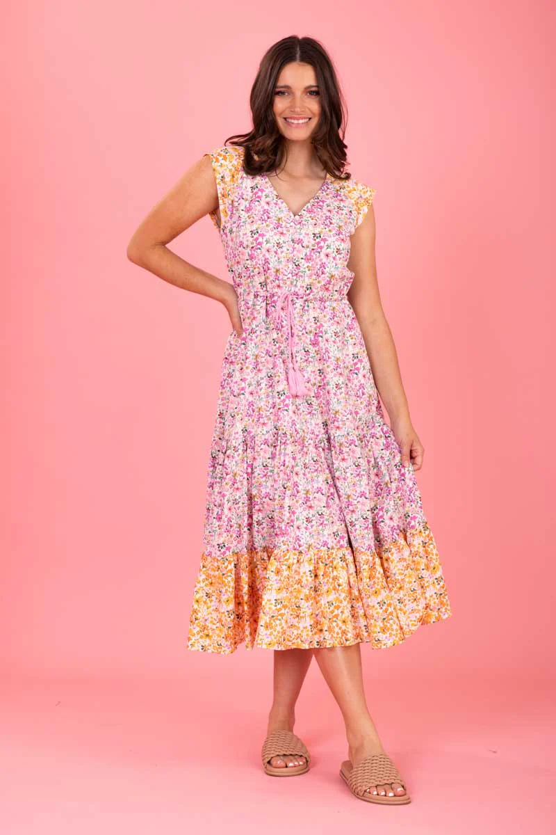 Charlo Brady Midi Dress