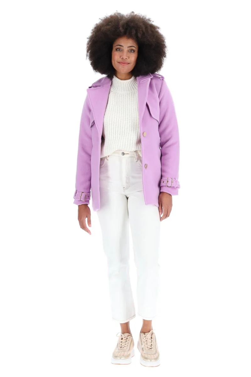 Charlo Callie Coat Lilac - Image 6