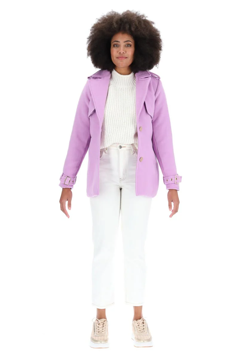 Charlo Callie Coat Lilac - Image 8
