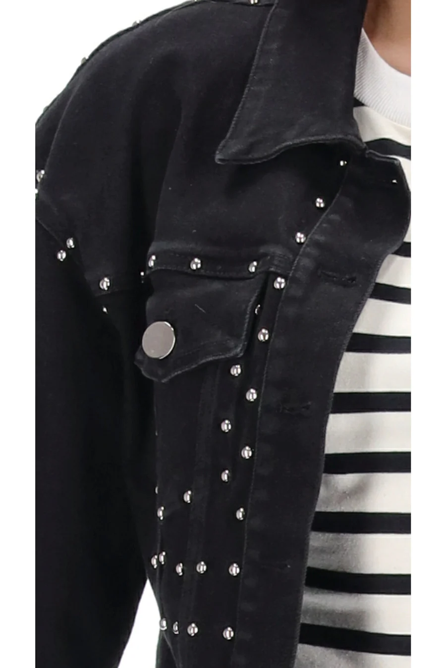 Charlo Cassidy Jacket - Black - Image 2