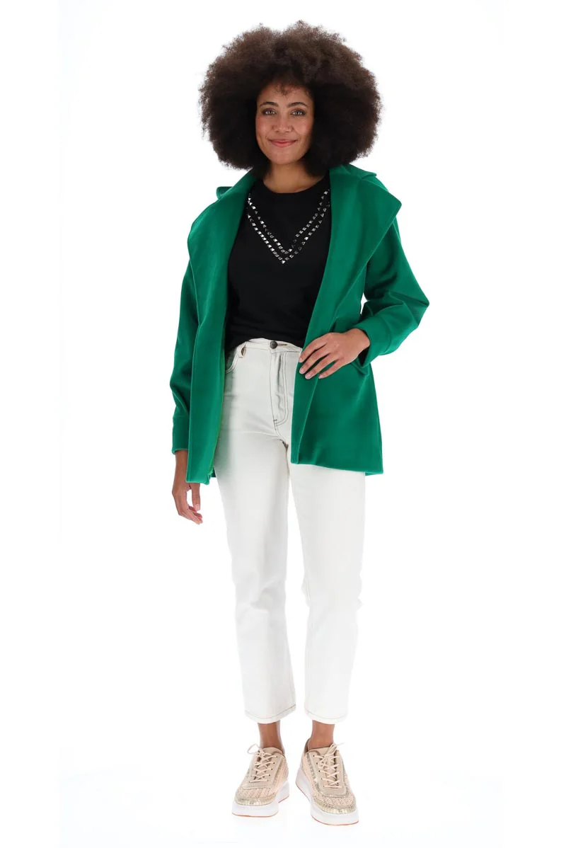 Charlo Ella Coat Green - Image 5