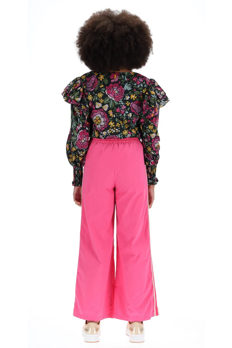 Charlo Giselle Cotton Pant Pink - Image 4