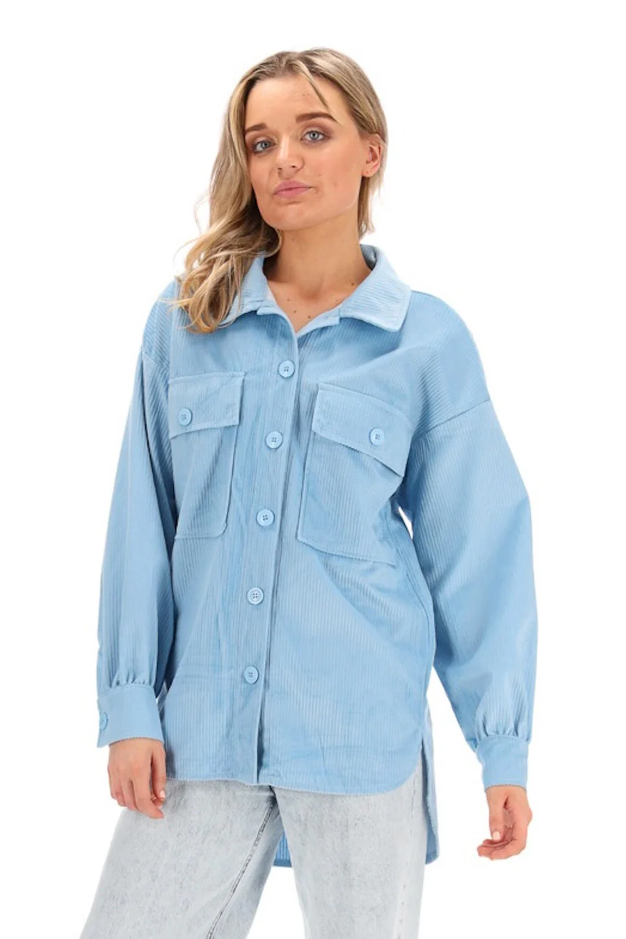 Charlo Katrina Cord Shacket - Image 4