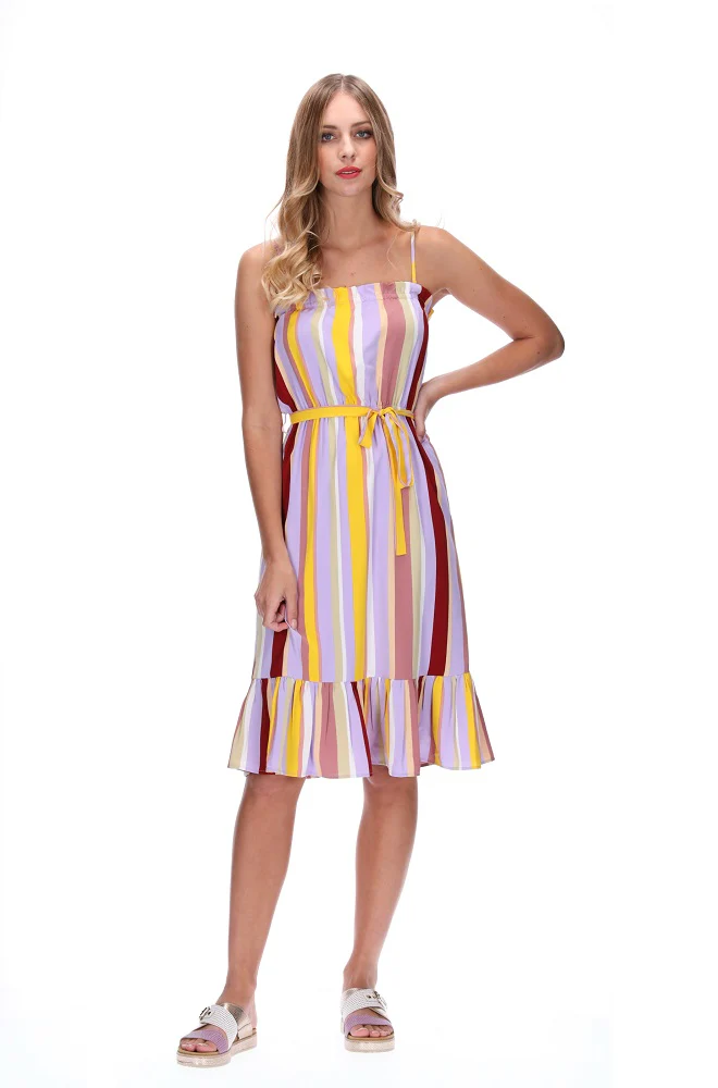 Charlo Lilac Candy Cane Dress