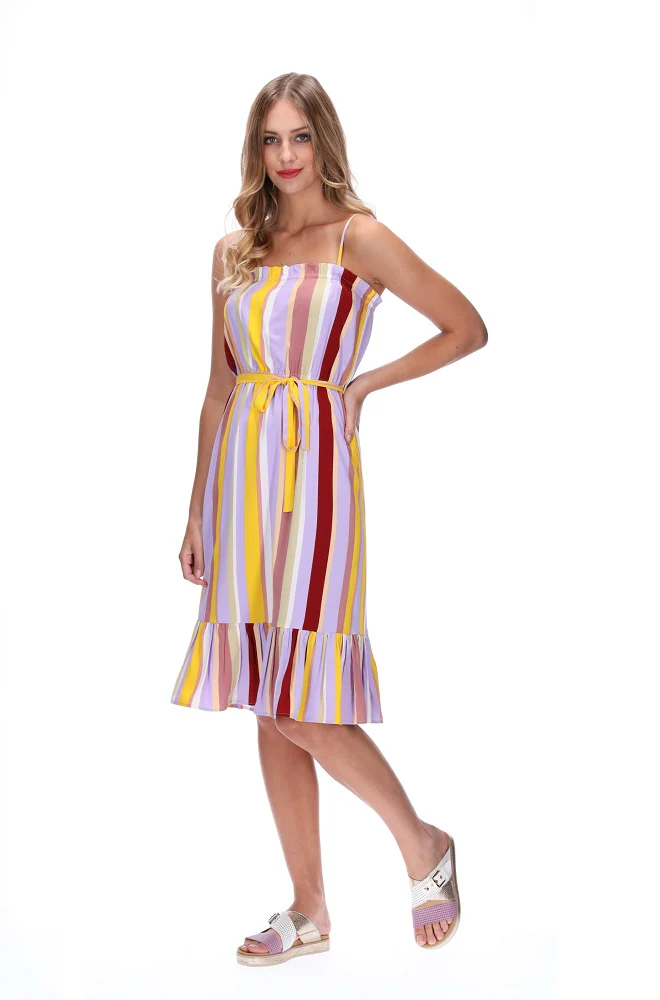 Charlo Lilac Candy Cane Dress - Image 4