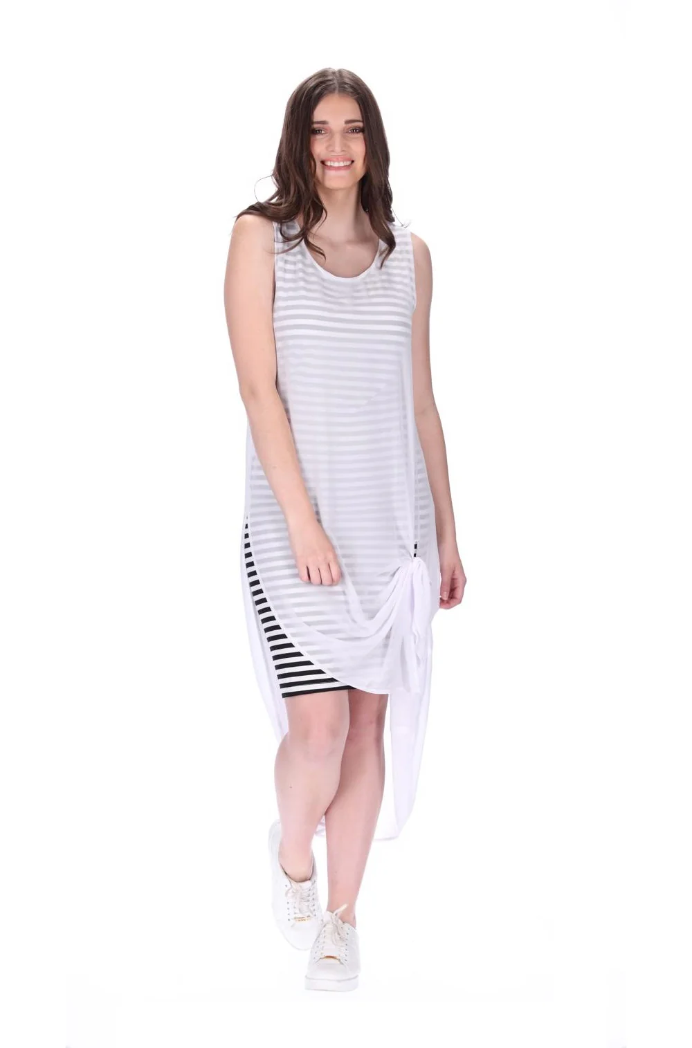 Charlo Mika Dress - White - Image 4