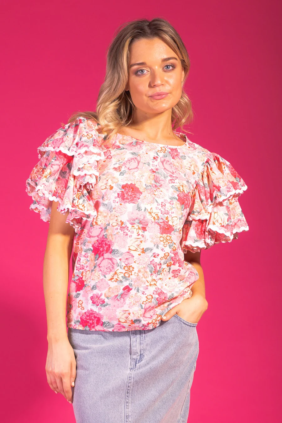 Charlo Rose Top - Image 2