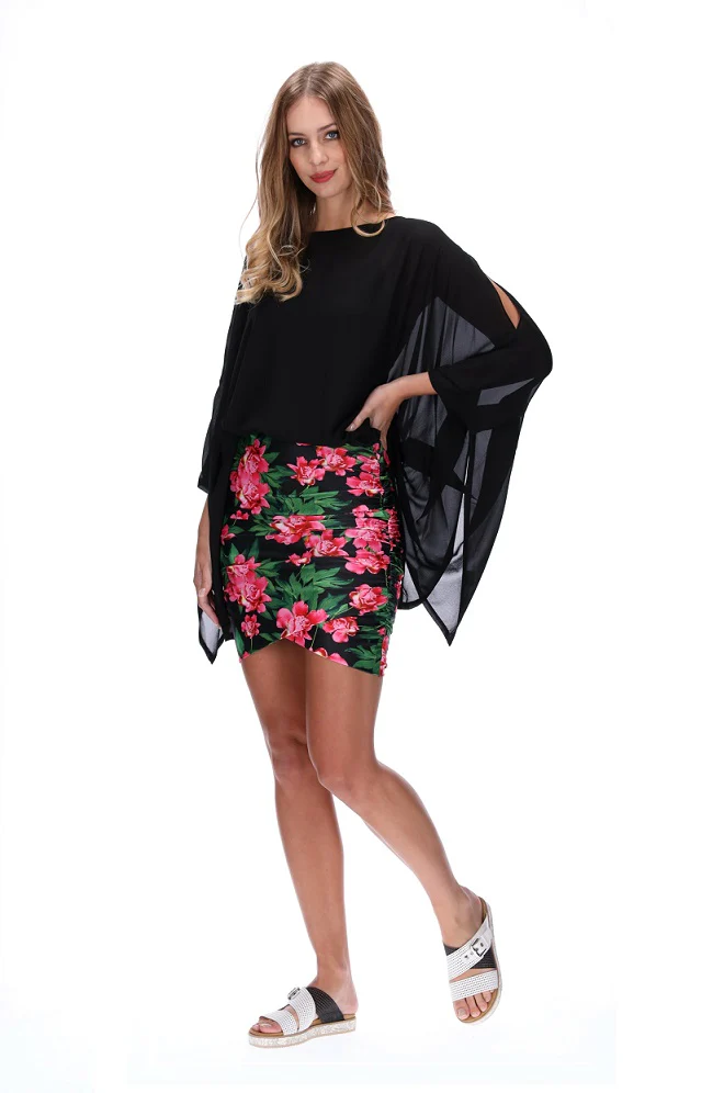 Charlo Skylar Meow Skirt- Long - Image 3