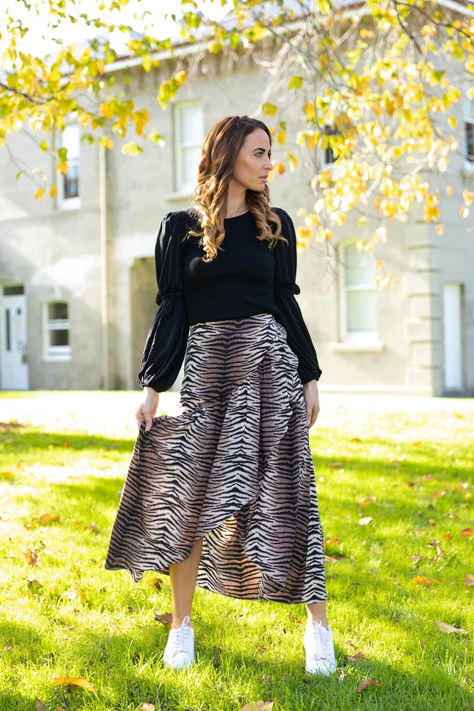 Charlo Suzy Wrap Skirt