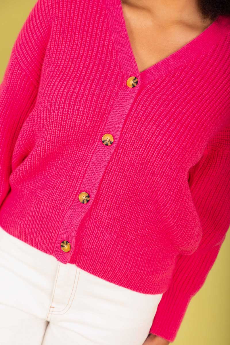 Charlo Tara Cardigan Pink - Image 2