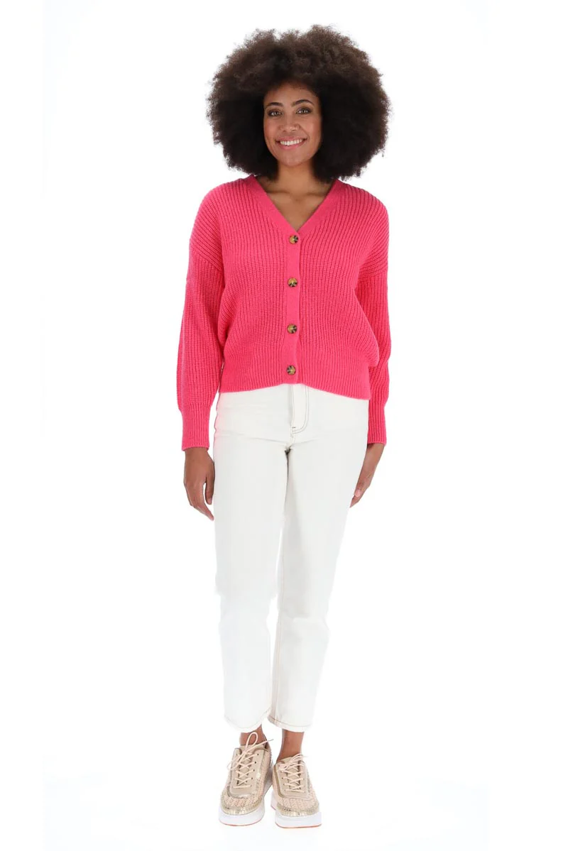 Charlo Tara Cardigan Pink - Image 4