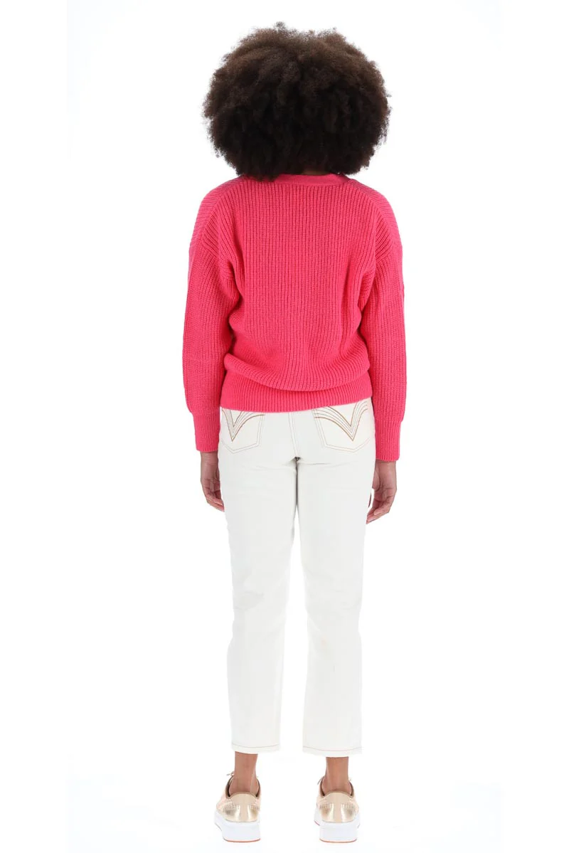 Charlo Tara Cardigan Pink - Image 5