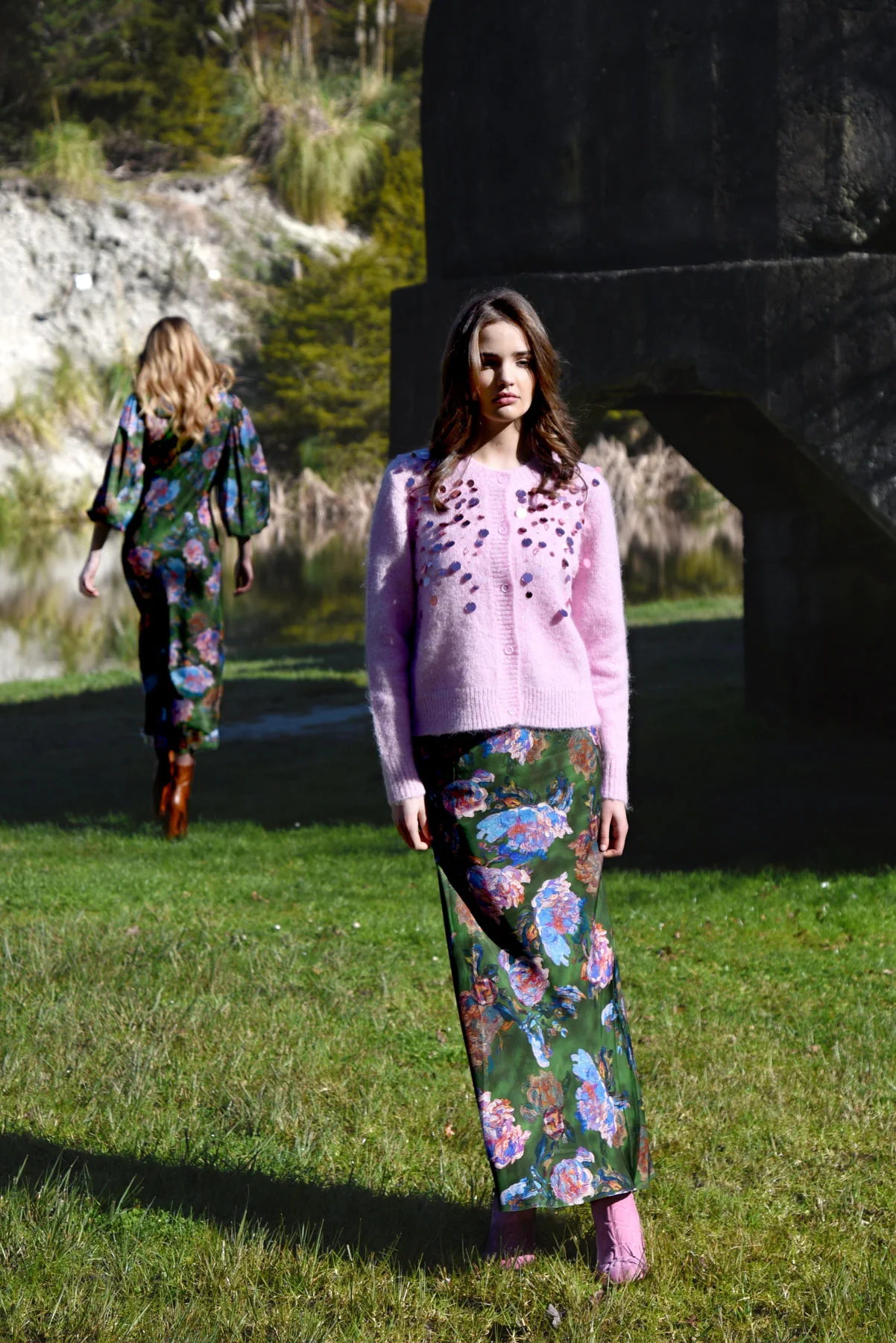 COOP Cardi Bling Cardigan Pink - Image 3