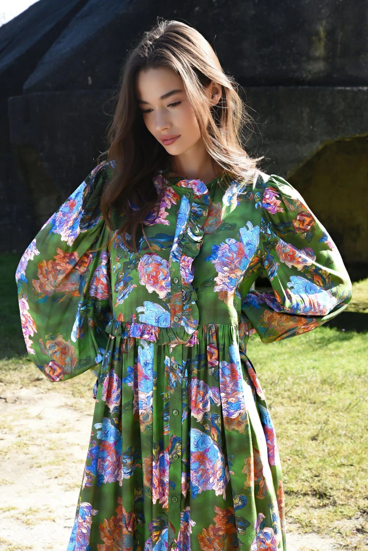 COOP Floral Flair Dress