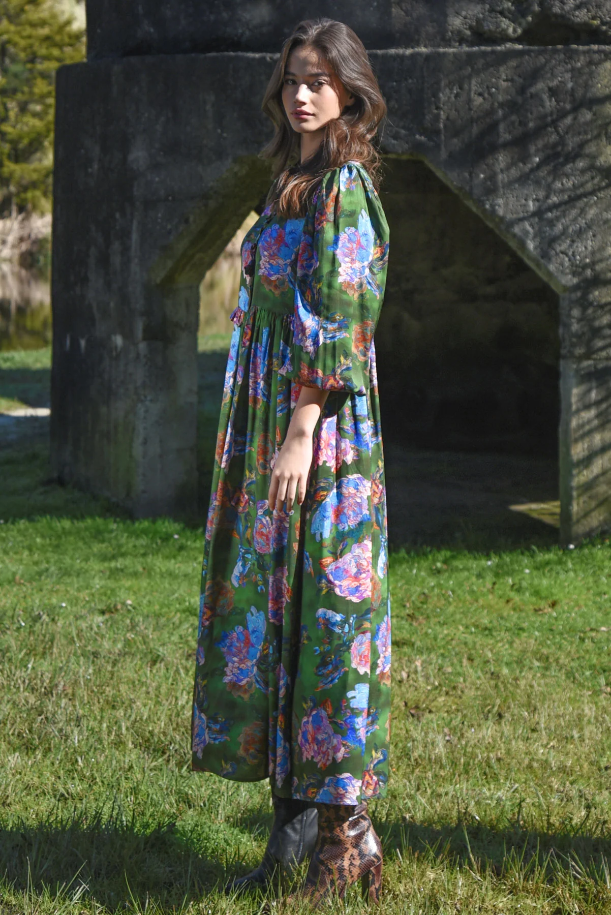 COOP Floral Flair Dress - Image 3