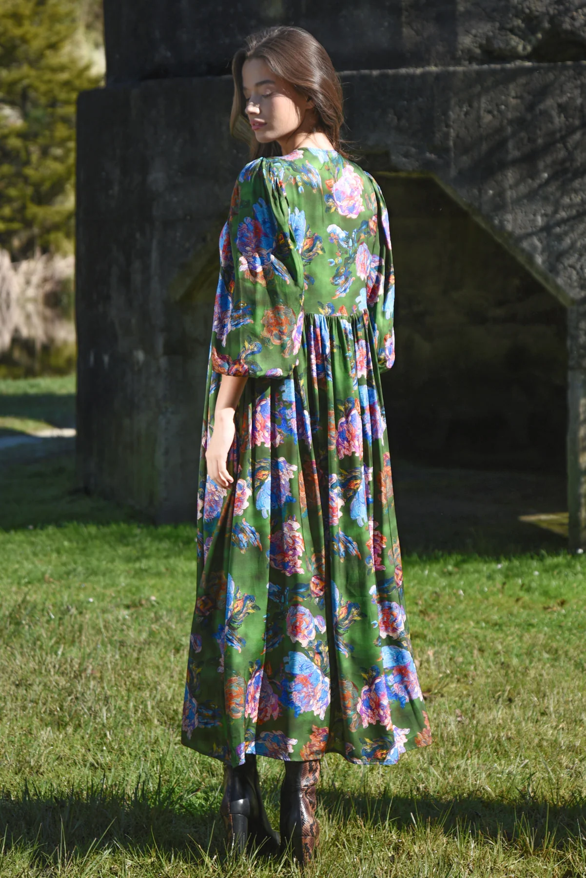 COOP Floral Flair Dress - Image 4