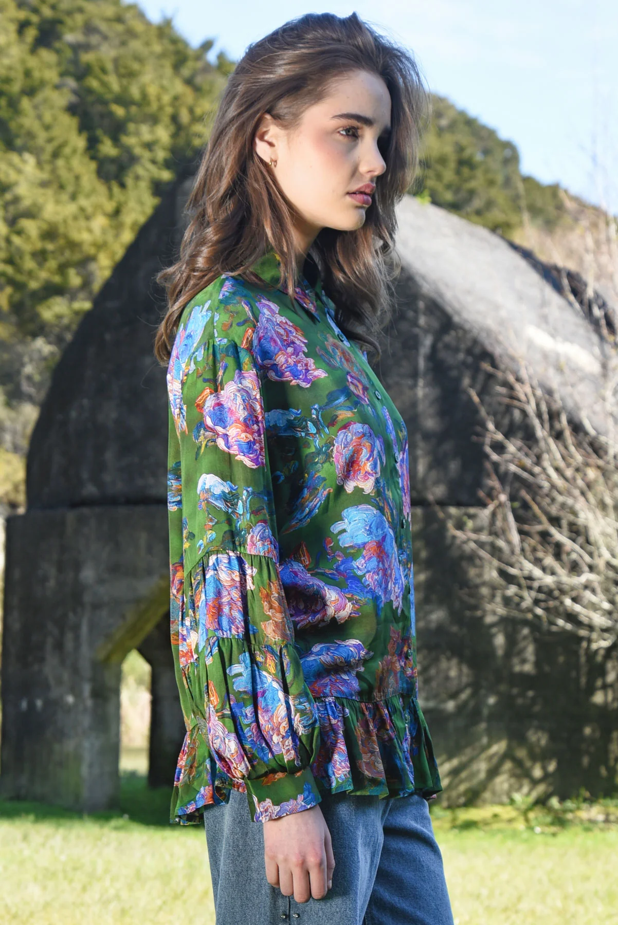 COOP Flounce On Blouse - Image 2