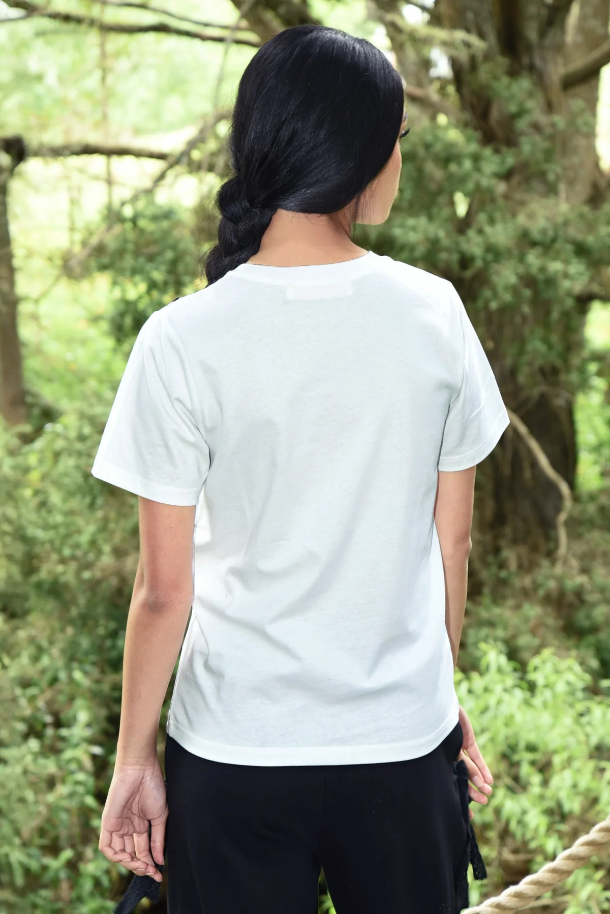 COOP Go With The Bow Tee - White - Image 4