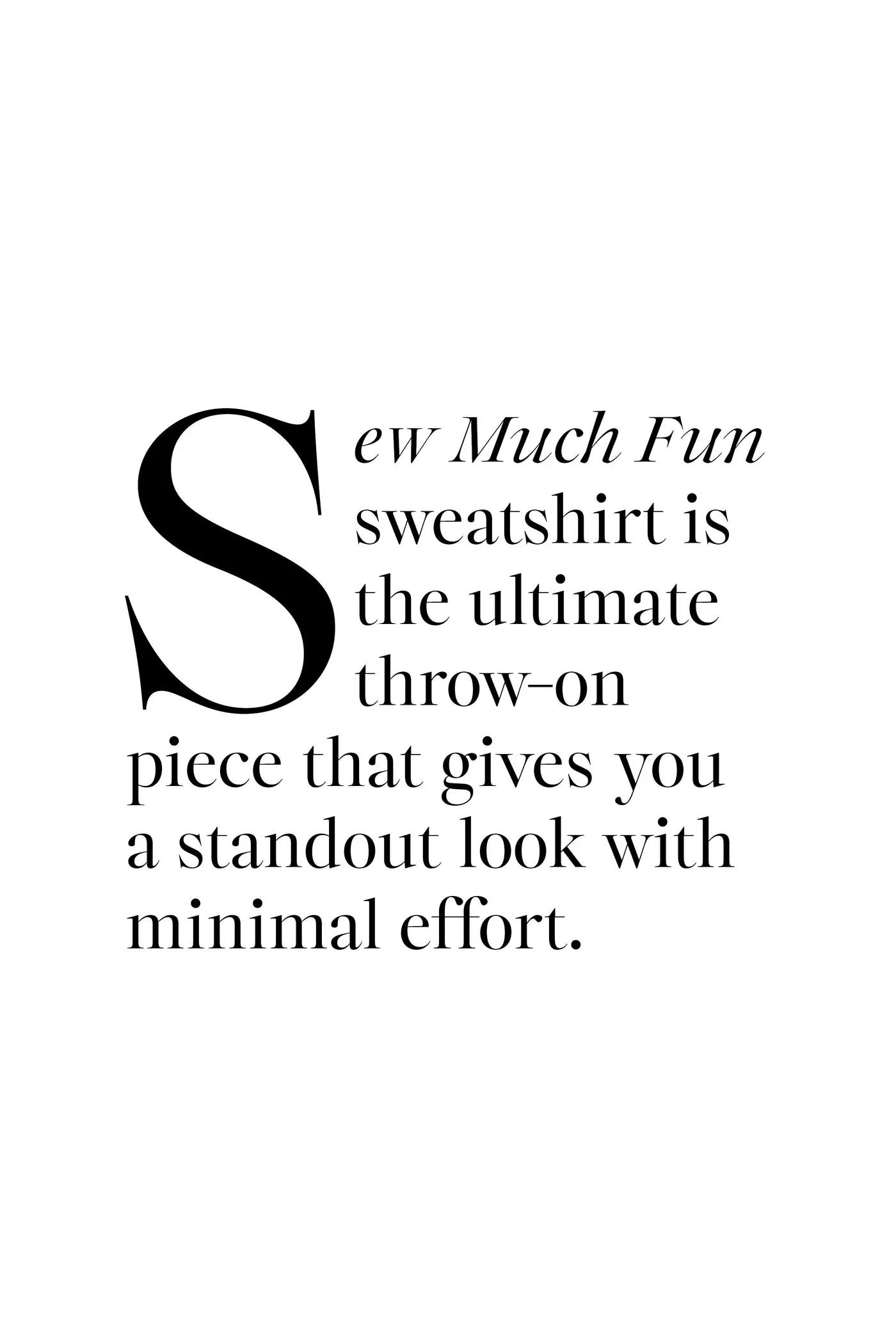 COOP SEW MUCH FUN Sweatshirt - Image 3