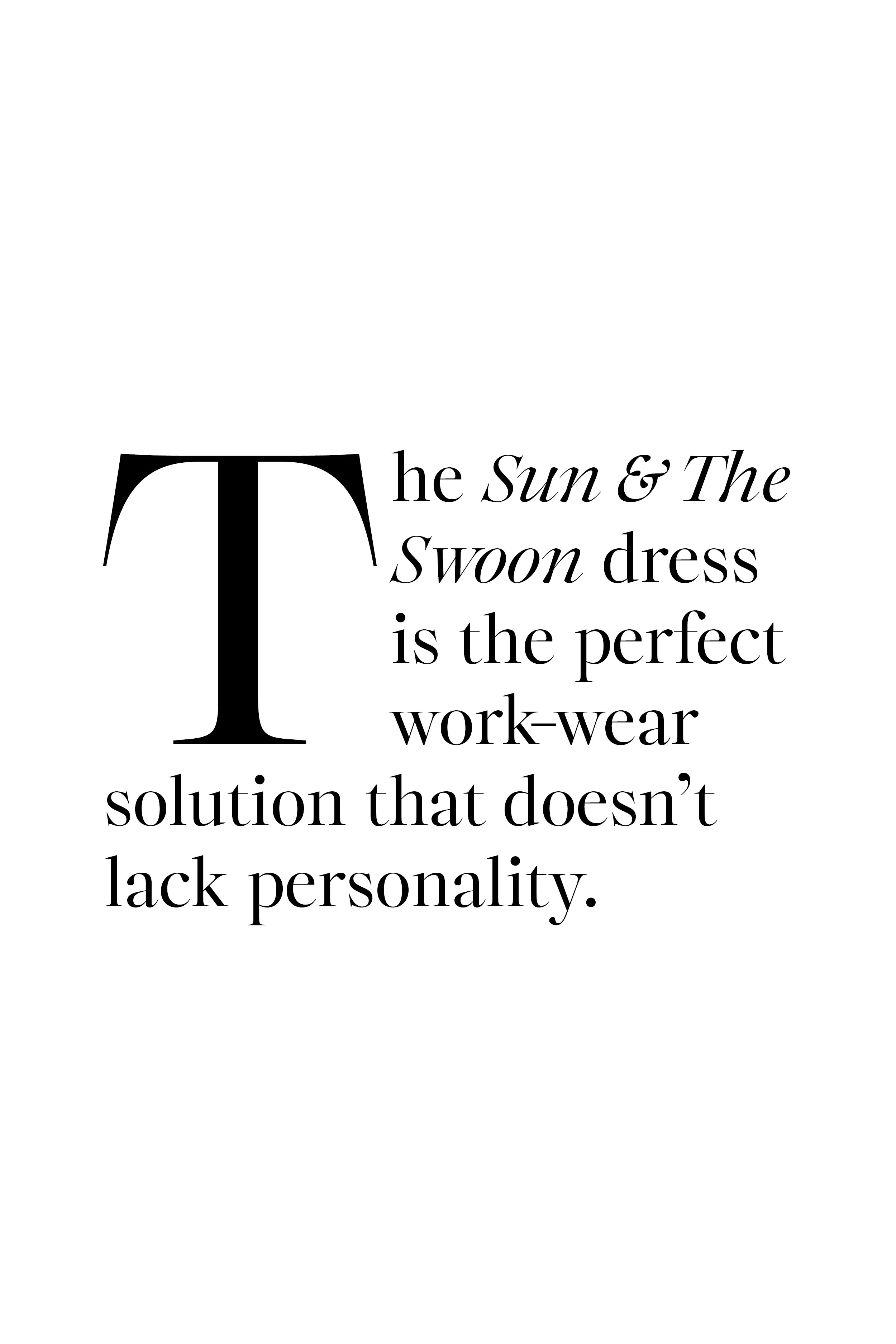 Coop Sun & The Swoon Dress - Image 4