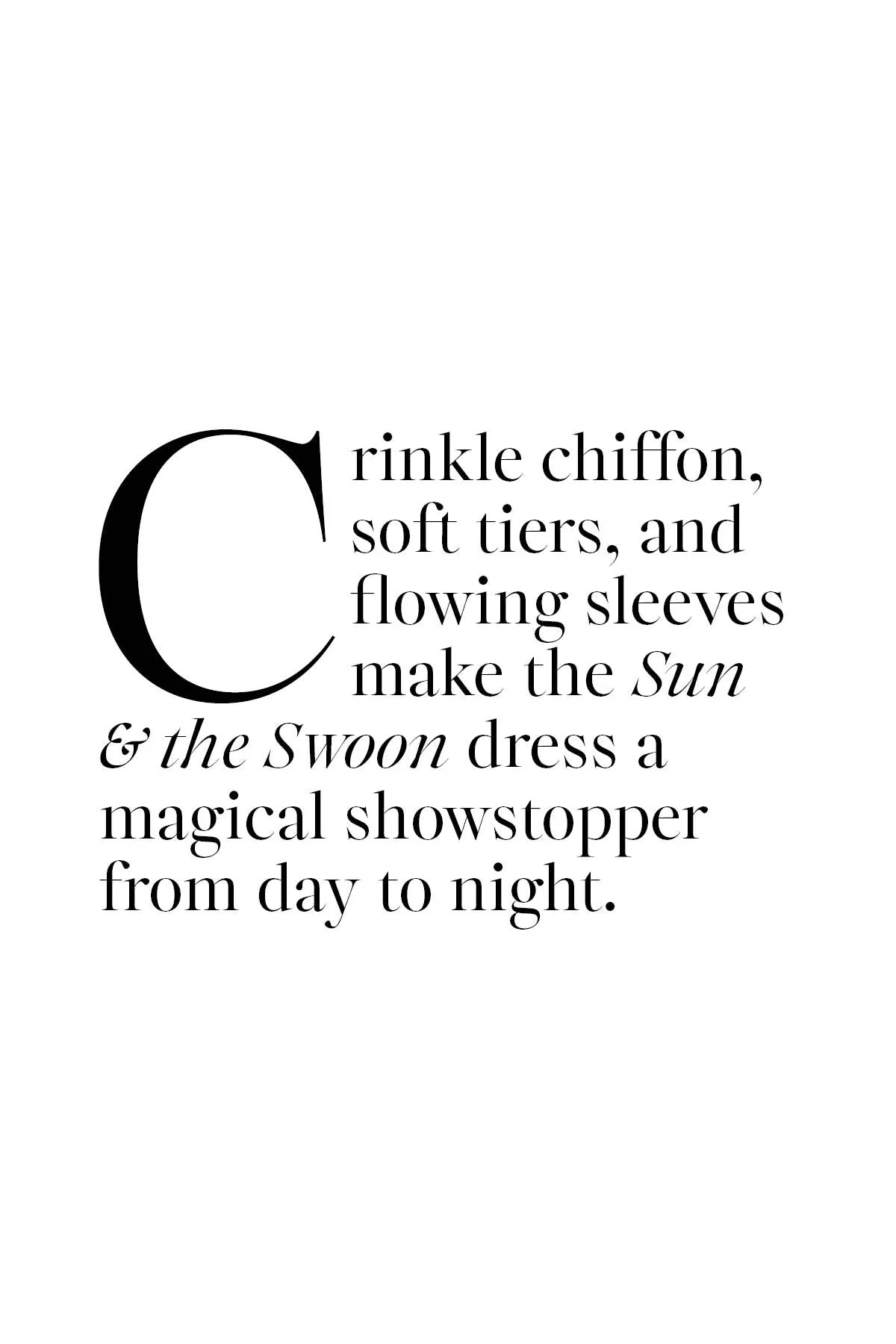 COOP Sun & The Swoon Dress - Black Chiffon - Image 4