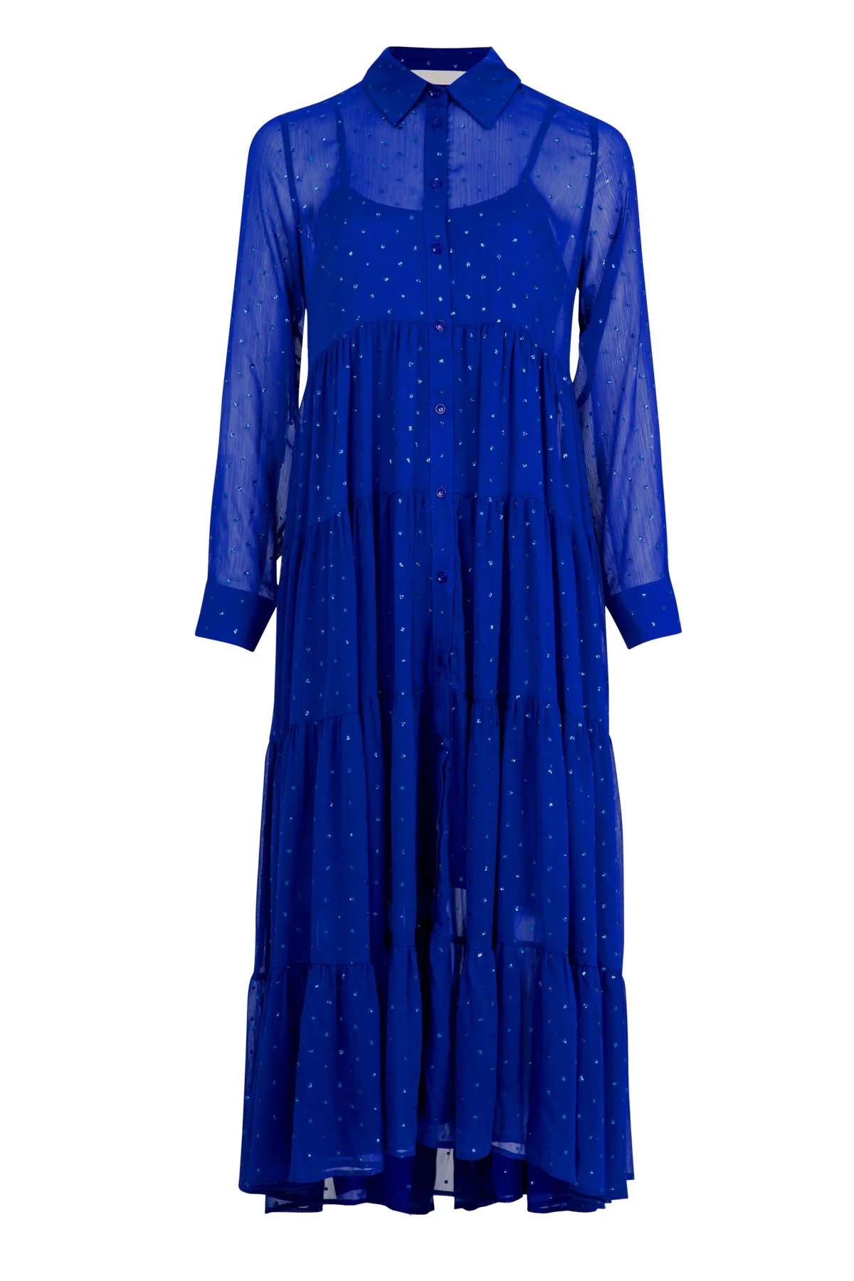 COOP Sun & The Swoon Dress - Blue - Image 3