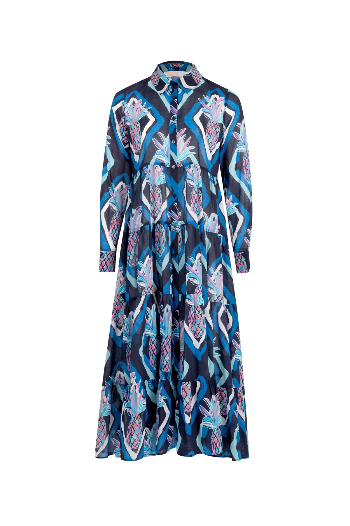 COOP Sun & The Swoon Dress - Blue Aloha - Image 3