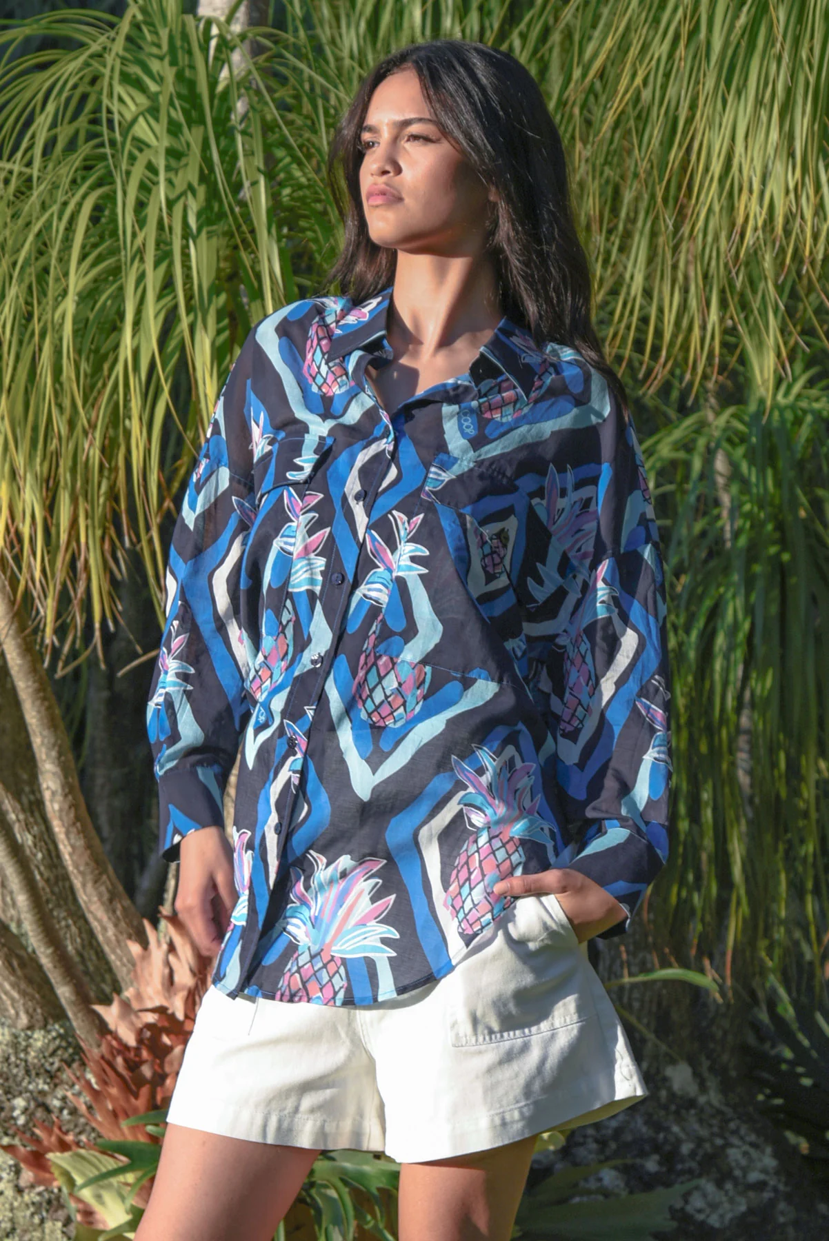 COOP Take It Easy Shirt - Blue Aloha